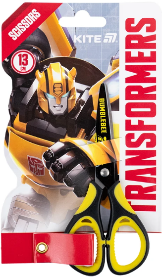Ножиці дитячі Transformers 13см гумові вставки