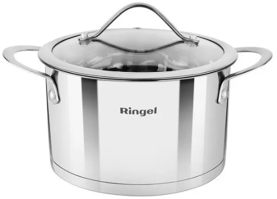 Каструля з нержавіючої сталі «Ringel Fusion» 20см 3,6л №RG