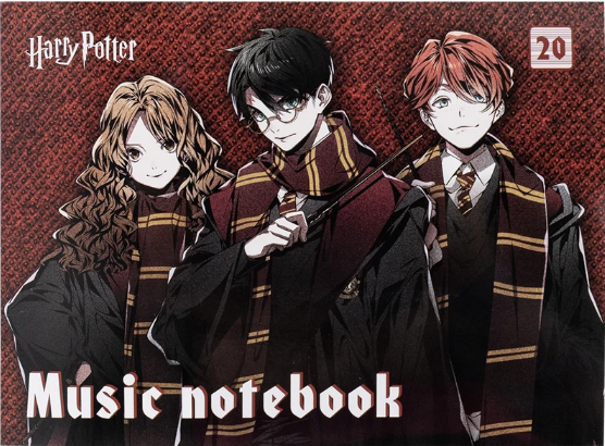 Нотний зошит А5 20 аркушів Harry Potter