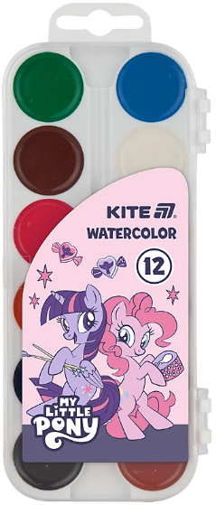 Акварель 12 кольорів «My Little Pony movie»