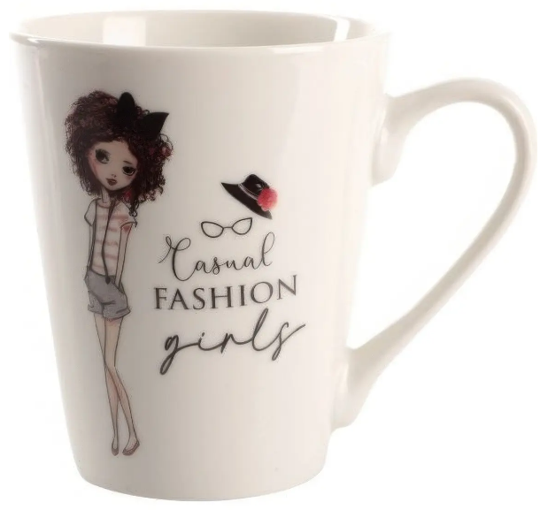 Чашка керамічна 300мл «Limited Edition Fashion Girl B»