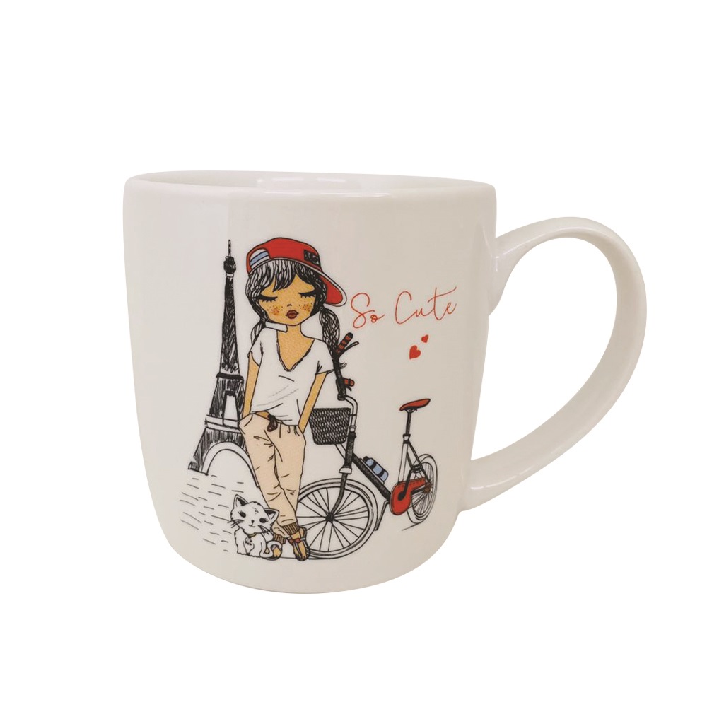 Чашка керамічна 280мл «Limited Edition Miss Paris C»