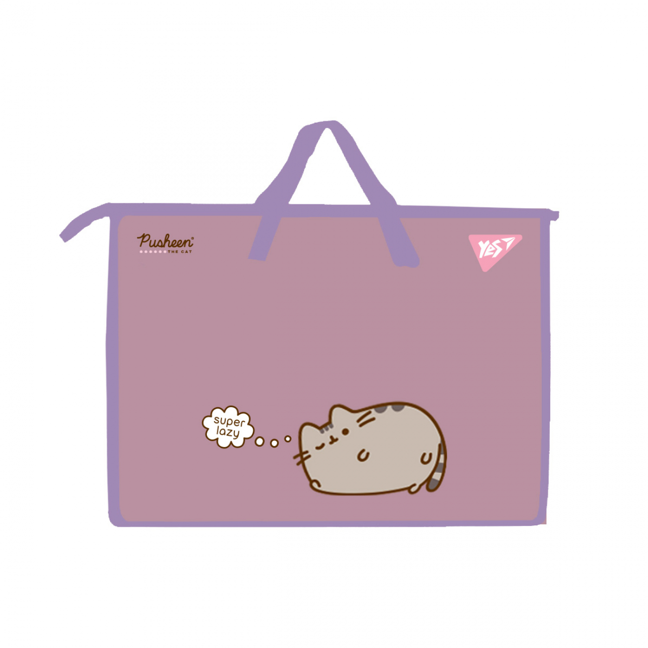 Папка-портфель А3 «Pusheen» з ручками