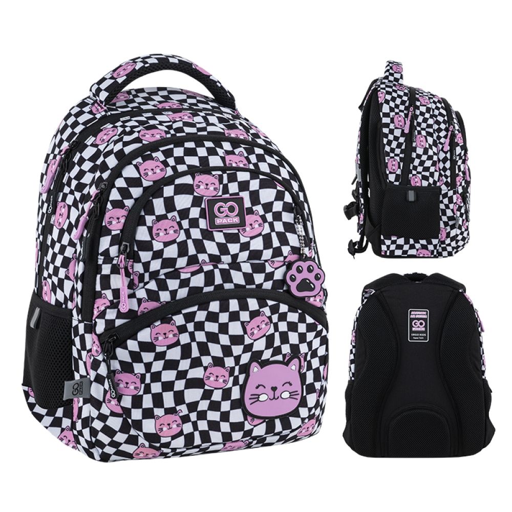 Рюкзак Education Pretty Kitties 2 відділення 4 кишені