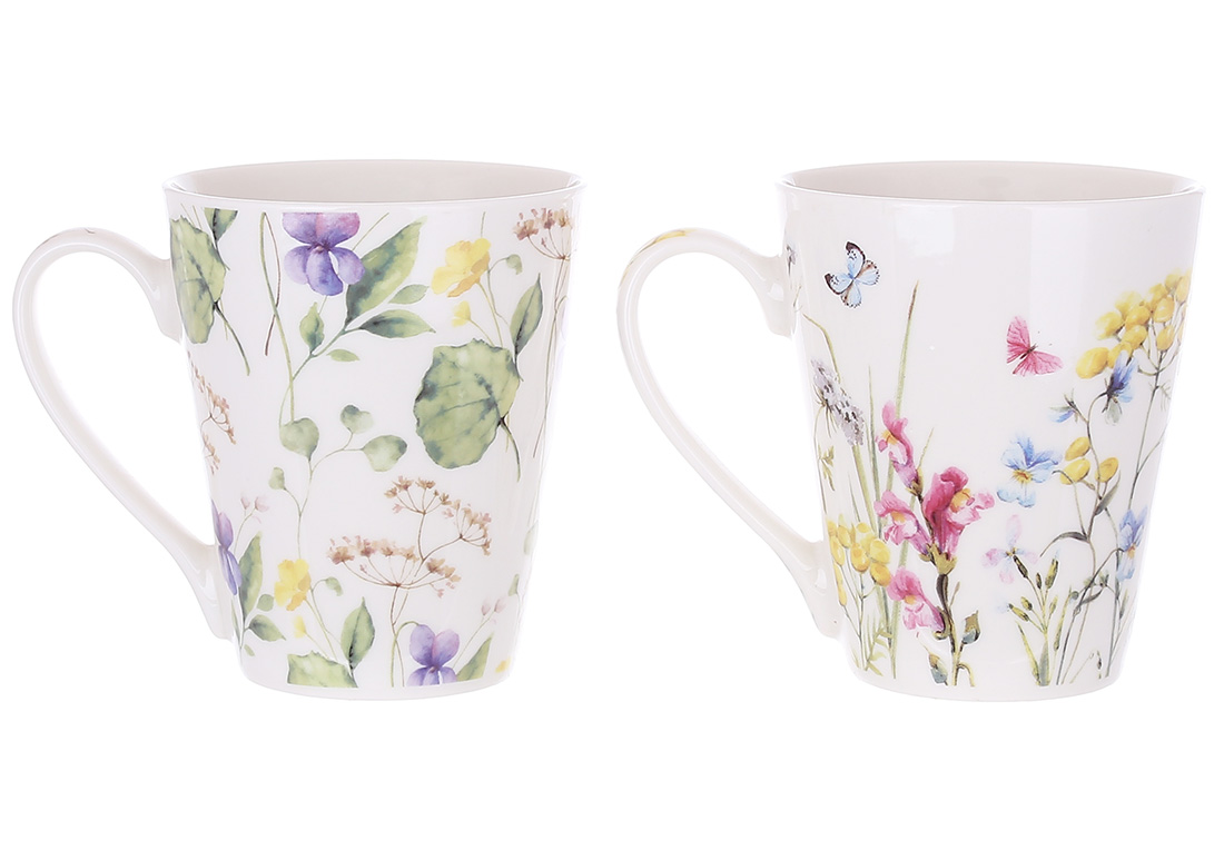 Чашка керамічна 325мл «Floral»