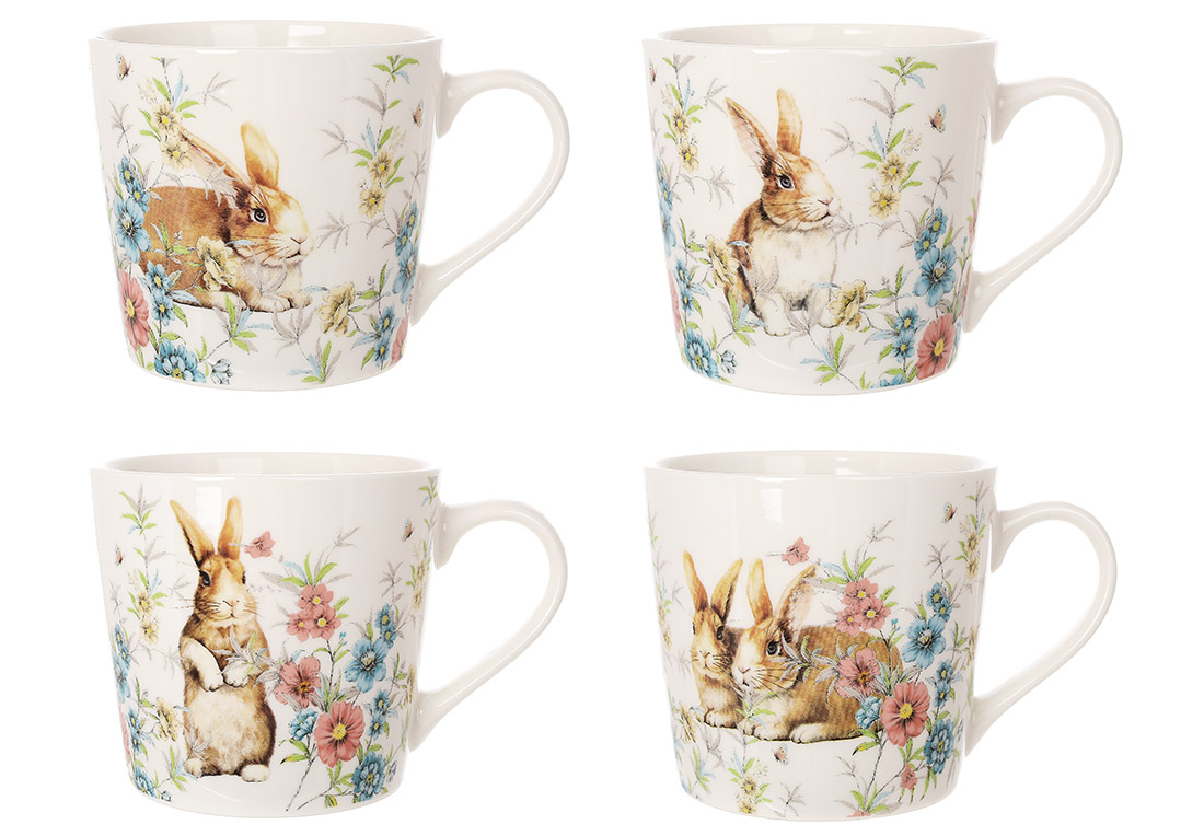 Чашка керамічна 450мл «Happy Rabbit»