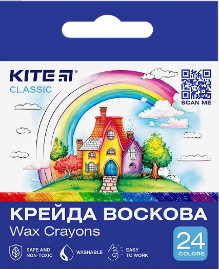 Крейда воскова 24 кольори Classic