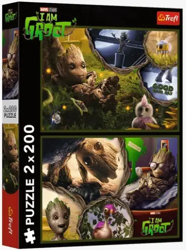 Пазли 2×200 елементів Грут