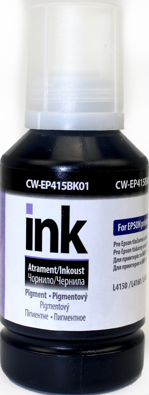 Чорнило Epson L-4150/4160/6160/6170 127мл black pigm.