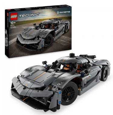 Конструктор Technic Koenigsegg Jesko Absolut — сірий гіперкар