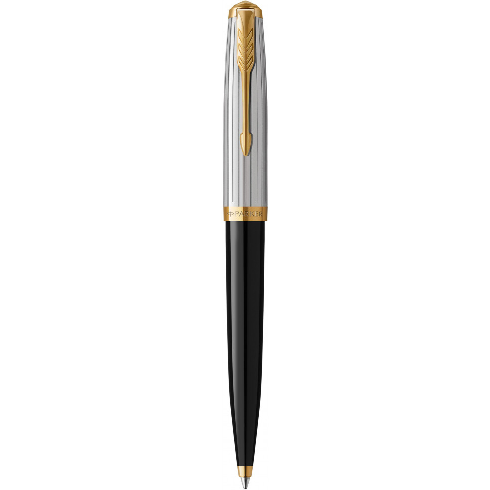 Ручка кулькова «Parker 51 Premium Black» №56 132 з позол.
