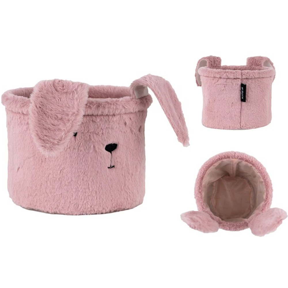 Кошик для зберігання плюшевий Lovely Rabbit 20×16см