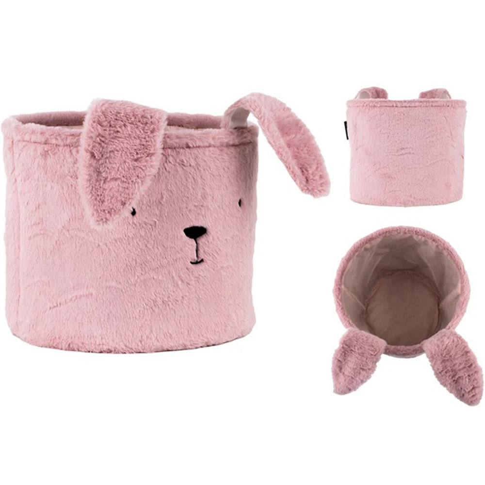 Кошик для зберігання плюшевий Lovely Rabbit 30×25см