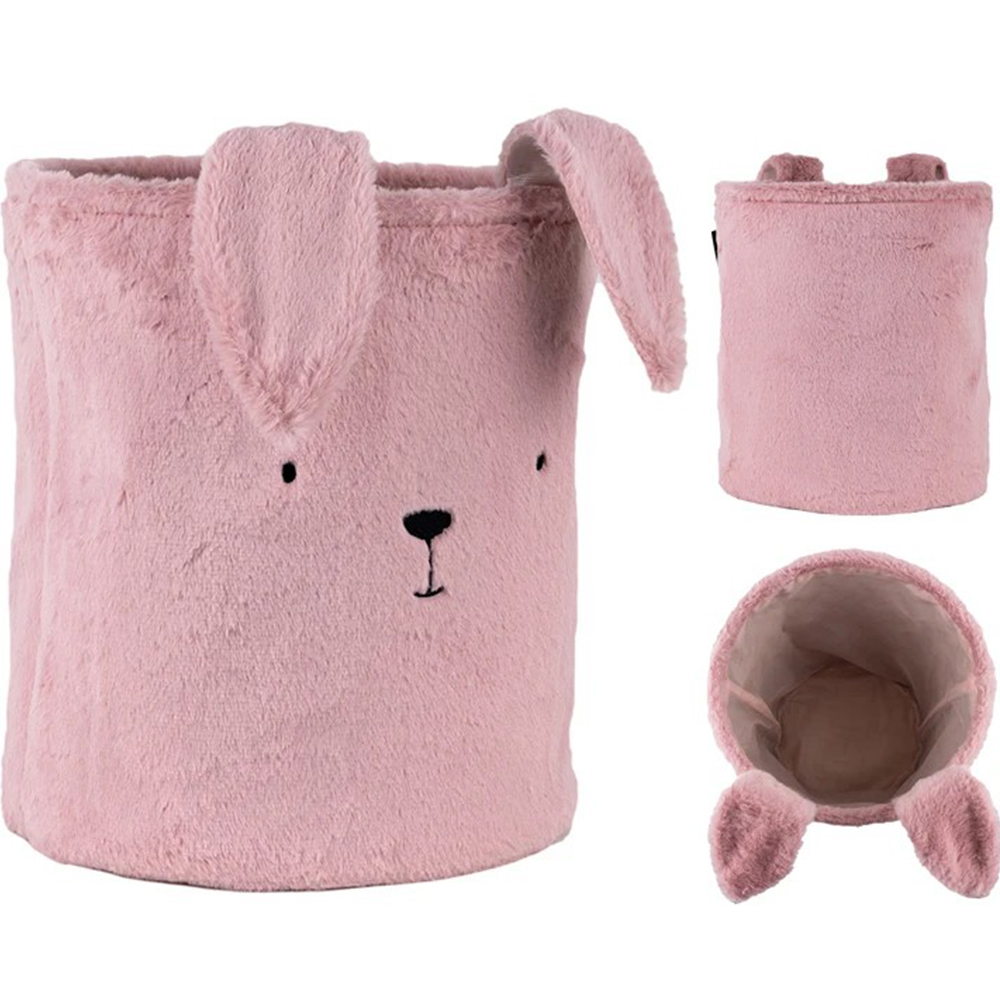 Кошик для зберігання плюшевий Lovely Rabbit 30×35см