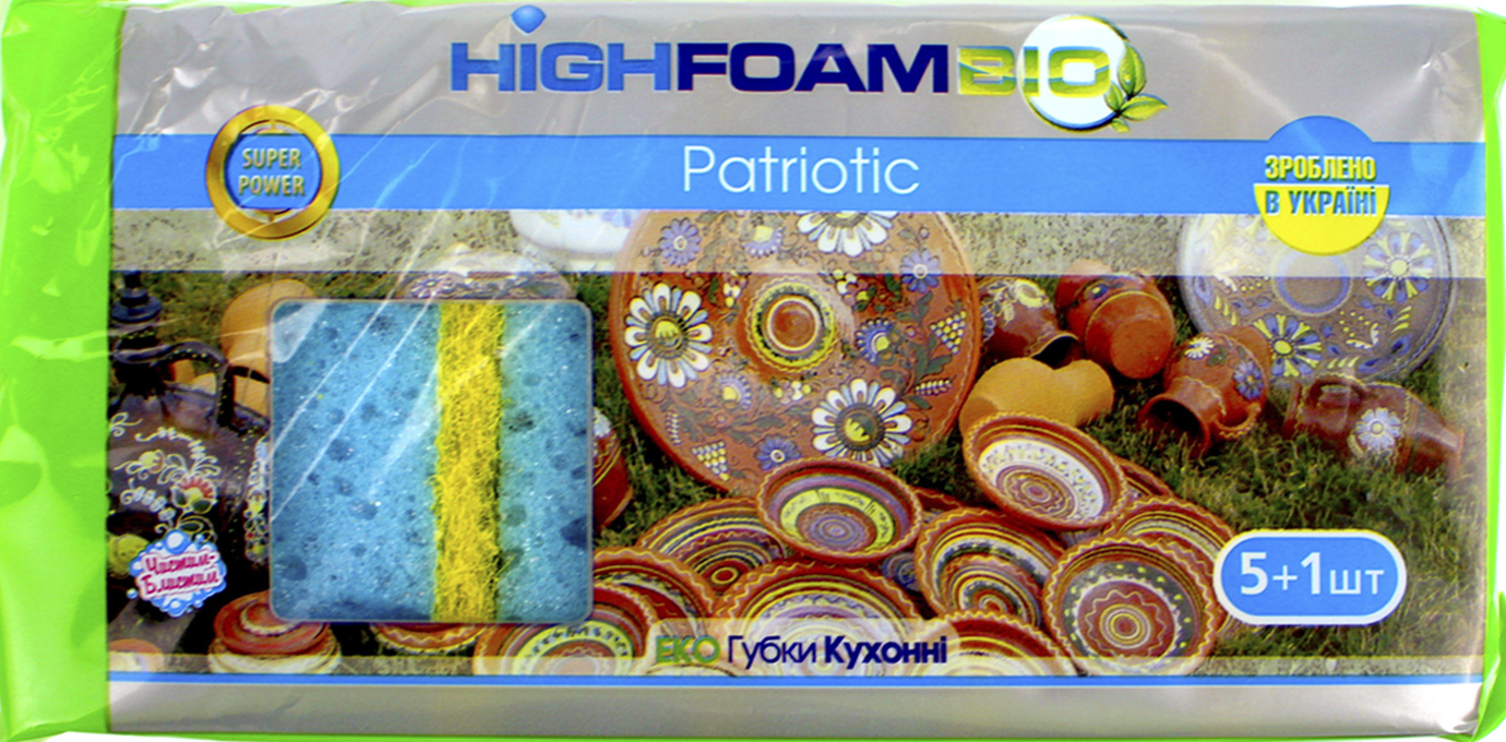 Губка кух. «Patriotic» (6шт)
