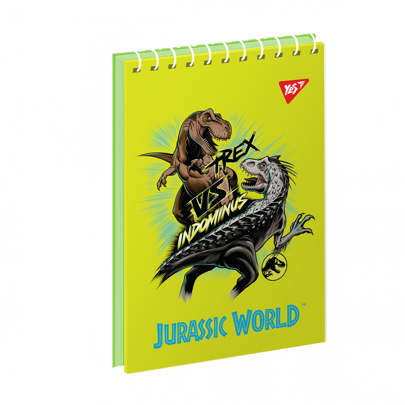 Блокнот пруж. А7 80 аркушів клітинка картонний обкладинка Jurassic World