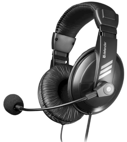Навушники Gryphon 750 з регулятором гучн. black+мікрофон