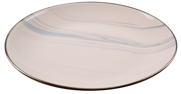 Тарілка десертна керамічна «Limited Edition Marble» 19см