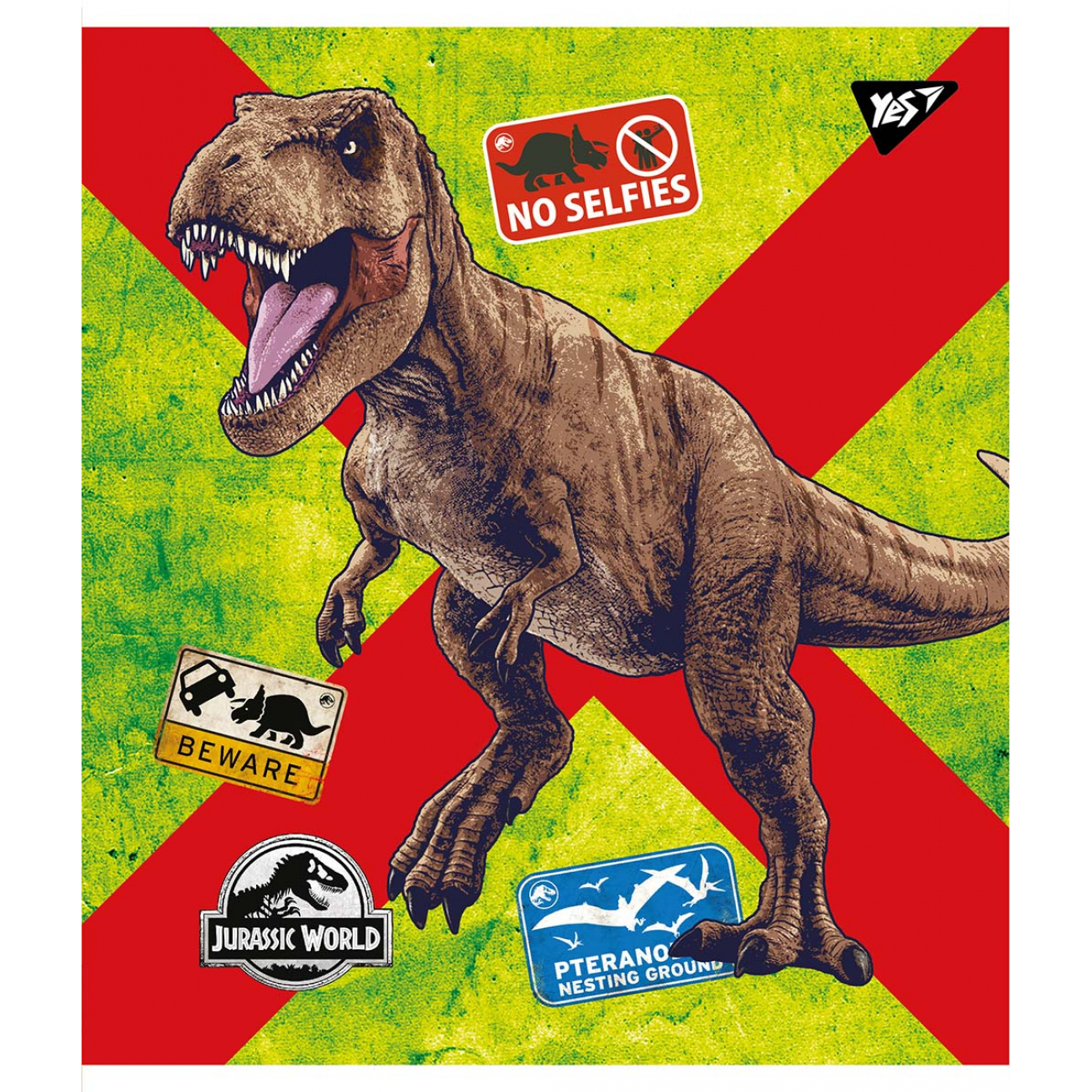 Зошит 18 аркушів лінія Jurassic world