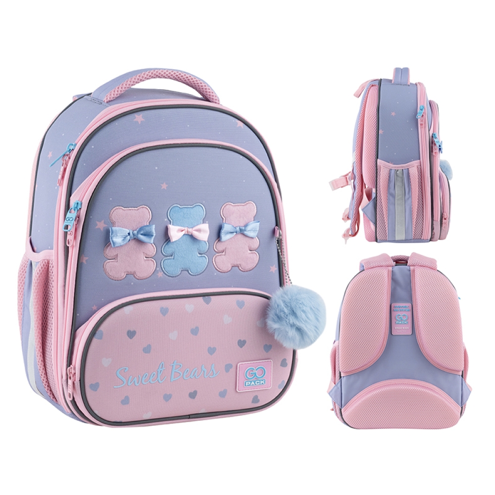 Рюкзак каркасний Education Lovely Bears 2 відділення, 3 кишені