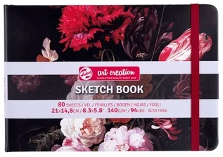 Блокнот для графіки А5 80арк.14,8×21см «Talens Art Creation» Натюрморт з квітами