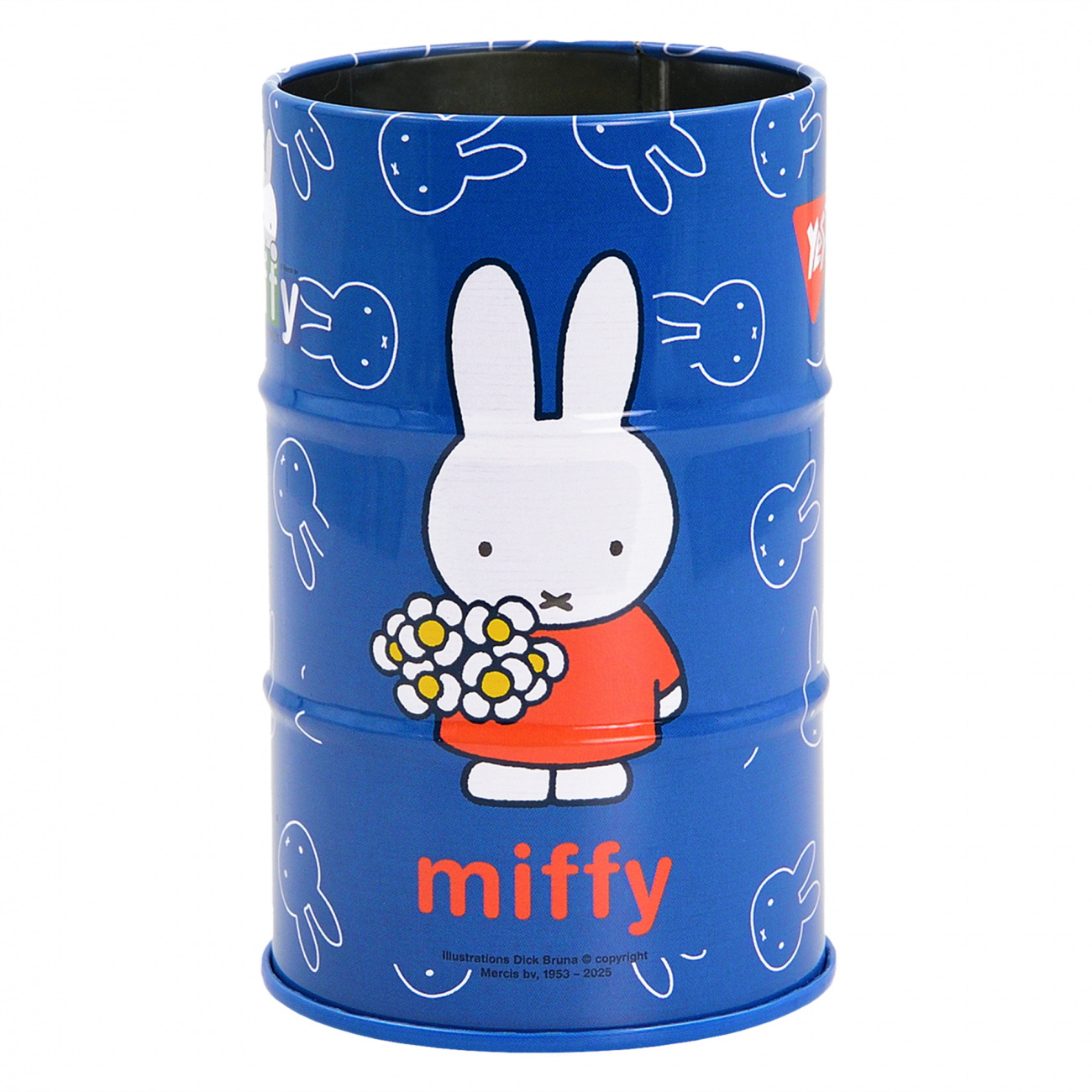 Стакан-підставка металевий «Miffy» бочка