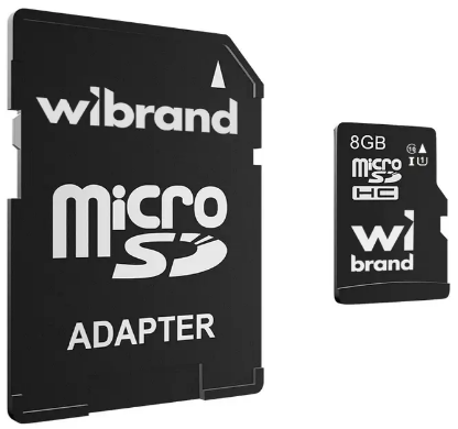 Карта пам`яті 8Gb Micro-SDHC class10 (adapter SD)