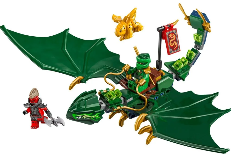 Конструктор Ninjago Зелений лісовий дракон Ллойда