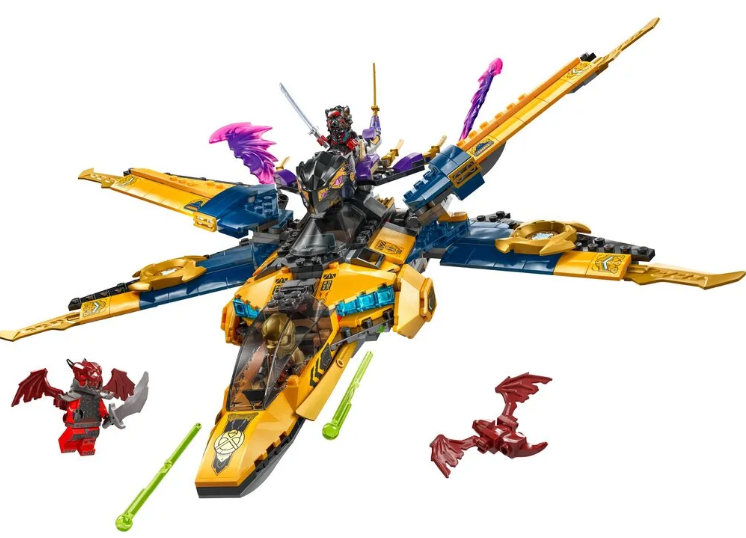 Конструктор Ninjago Суперштормовий реактивний літак Рас та Арін