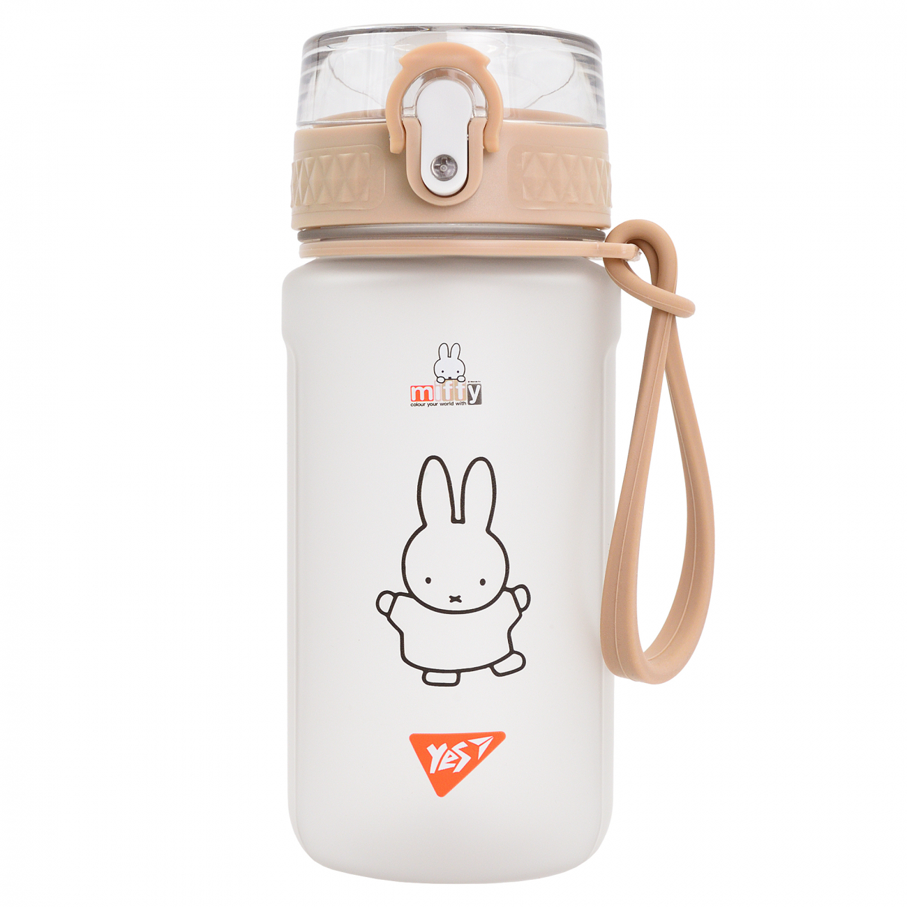 Пляшка для води пластикова Miffy 500мл софт тач