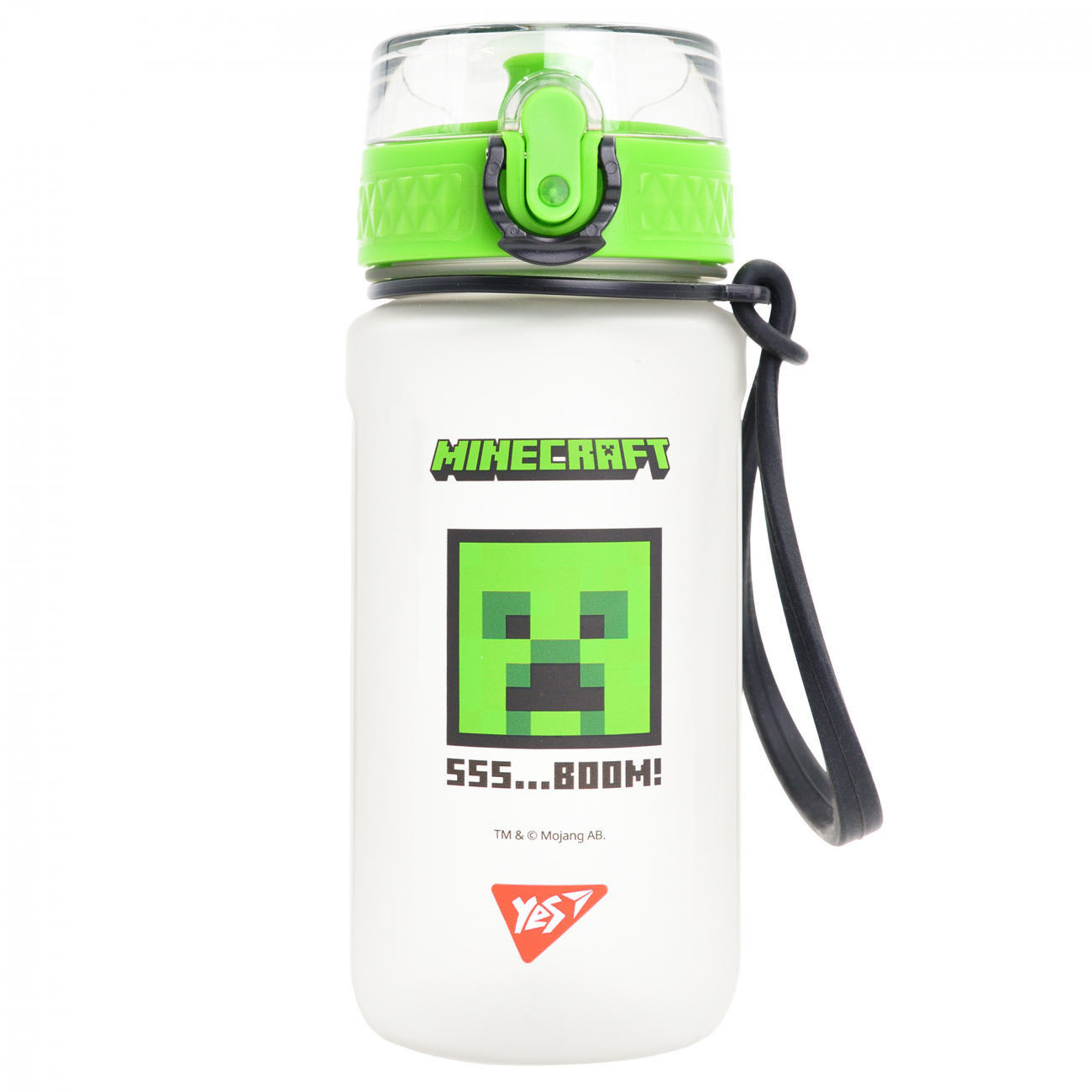 Пляшка для води пластикова Minecraft.Boom 500мл софт тач
