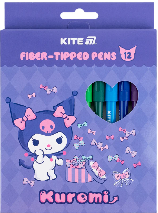 Фломастери 12 кольорів Kuromi