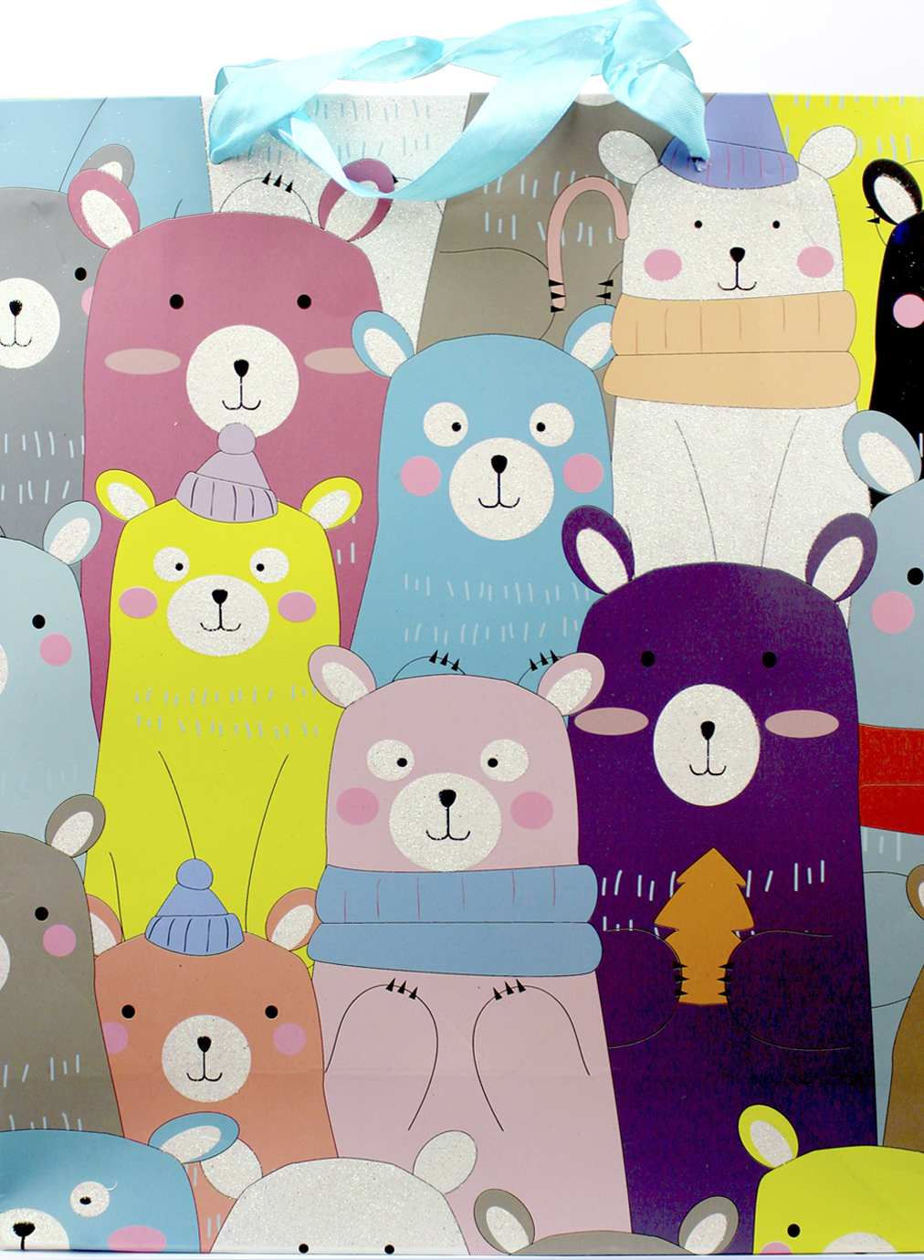 Пакет подарунковий «Тваринки, кошенятка» 26×32×10см