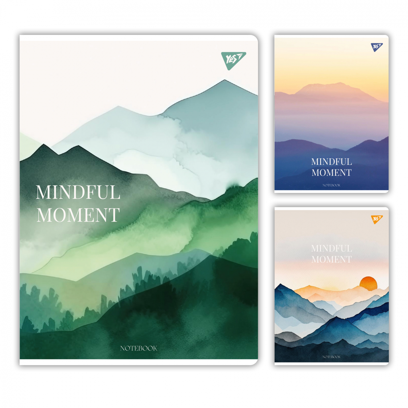 Зошит А4 96 аркушів клітинка «Mindful moment»