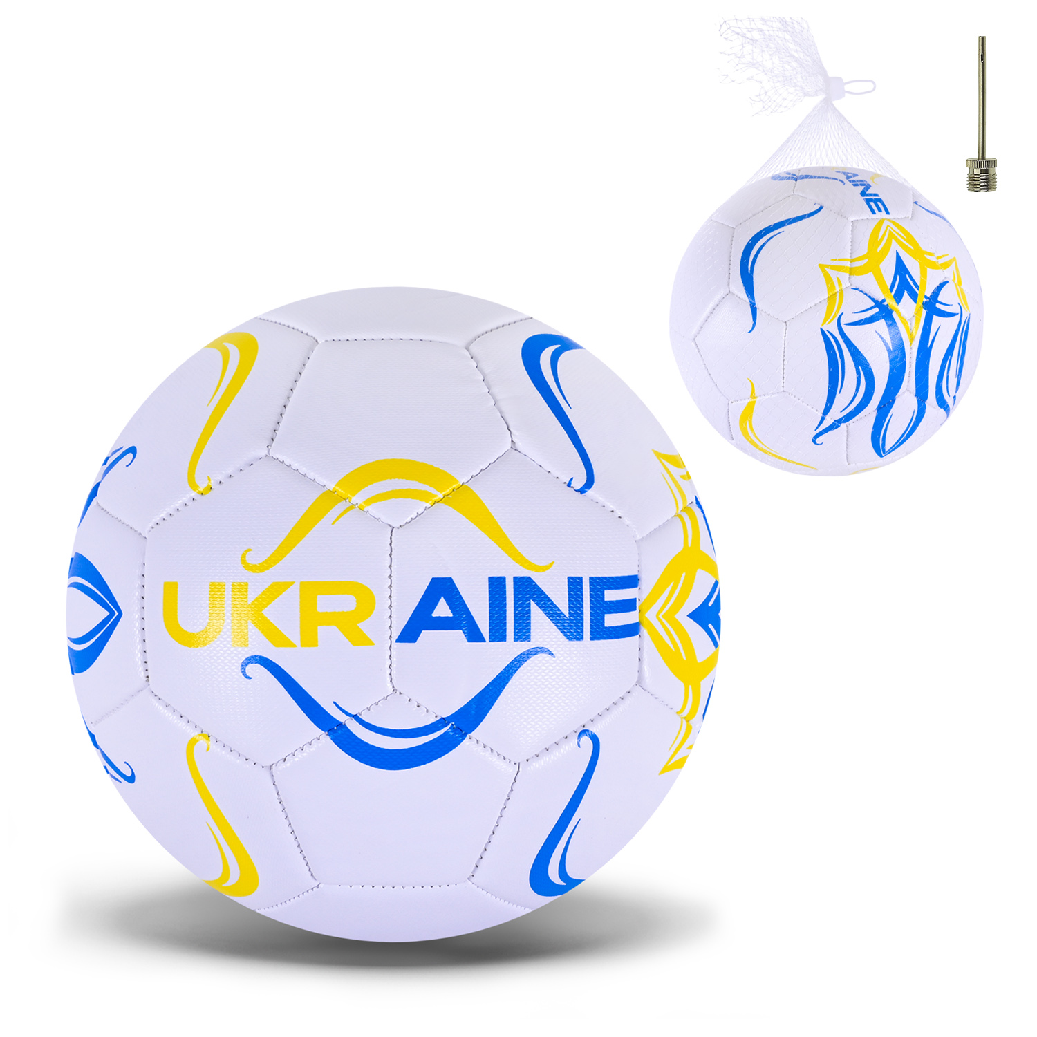 М'яч футбольний 420г, розмір 5, TPU КІ
