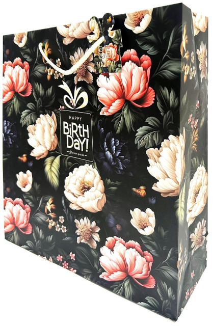 Пакет подарунковий 35×37×12см