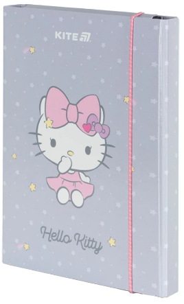 Папка для зош. В5 Hello Kitty на резинці картон