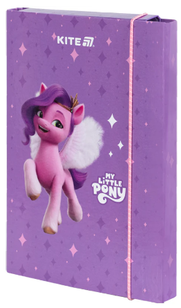 Папка для зош. В5 My Little Pony movie на резинці картон