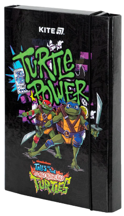 Папка для зош. В5 Ninja Turtles на резинці картон