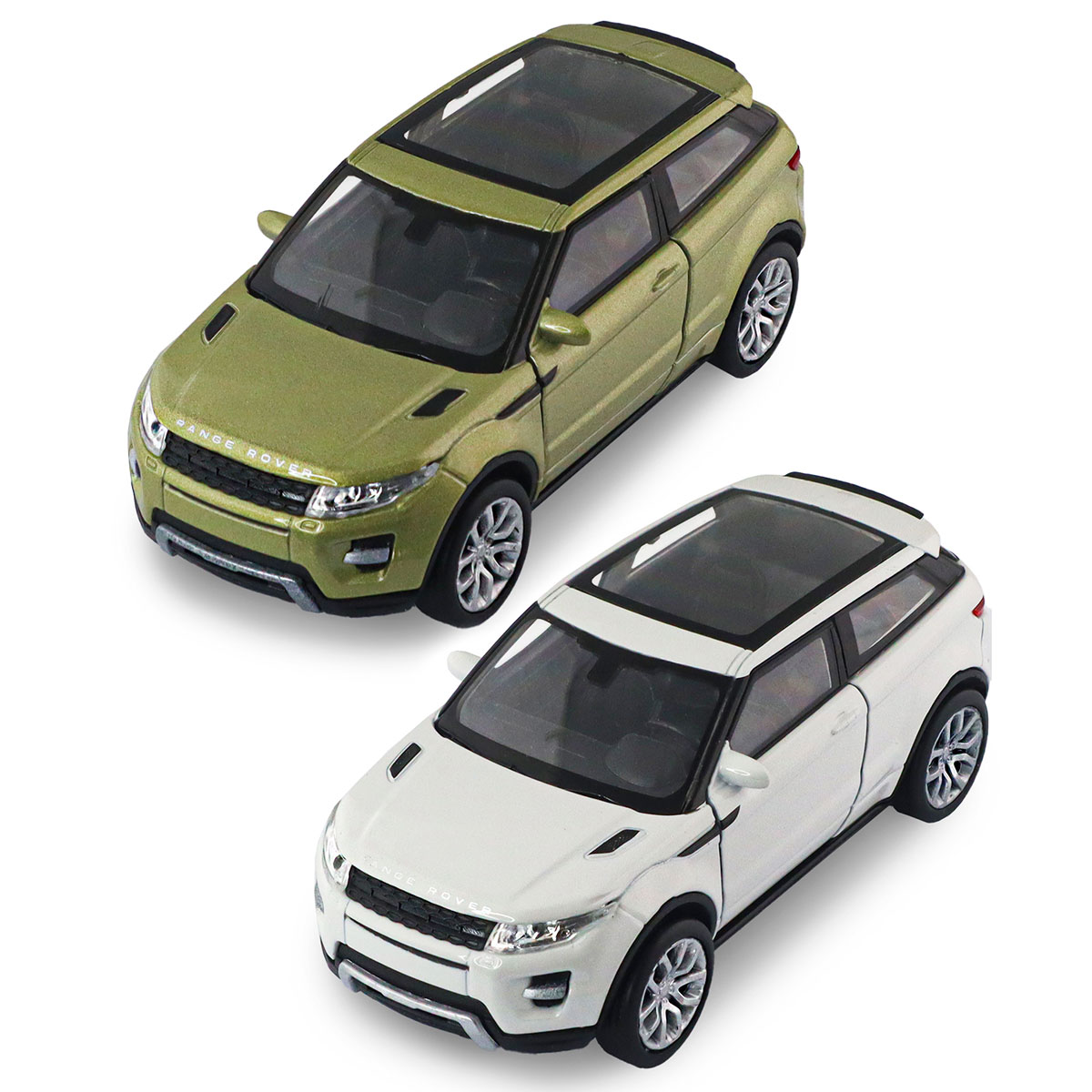 Автомодель «Technodriver» LAND ROVER RANGE ROVER EVOQUE білий, зелений