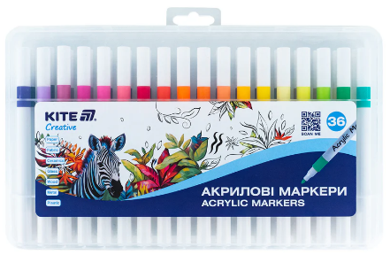 Набір маркерів акрилових Creative 36 шт