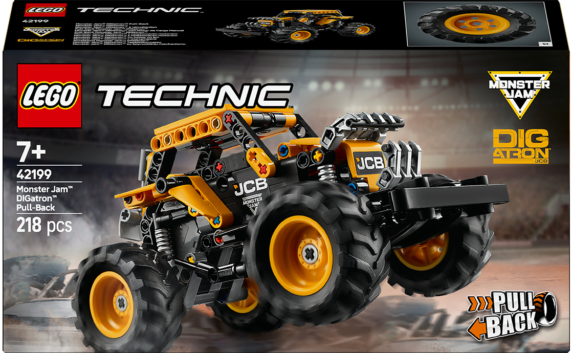 Конструктор Technic Monster Jam™ DIGatron™ з інерційним двигуном