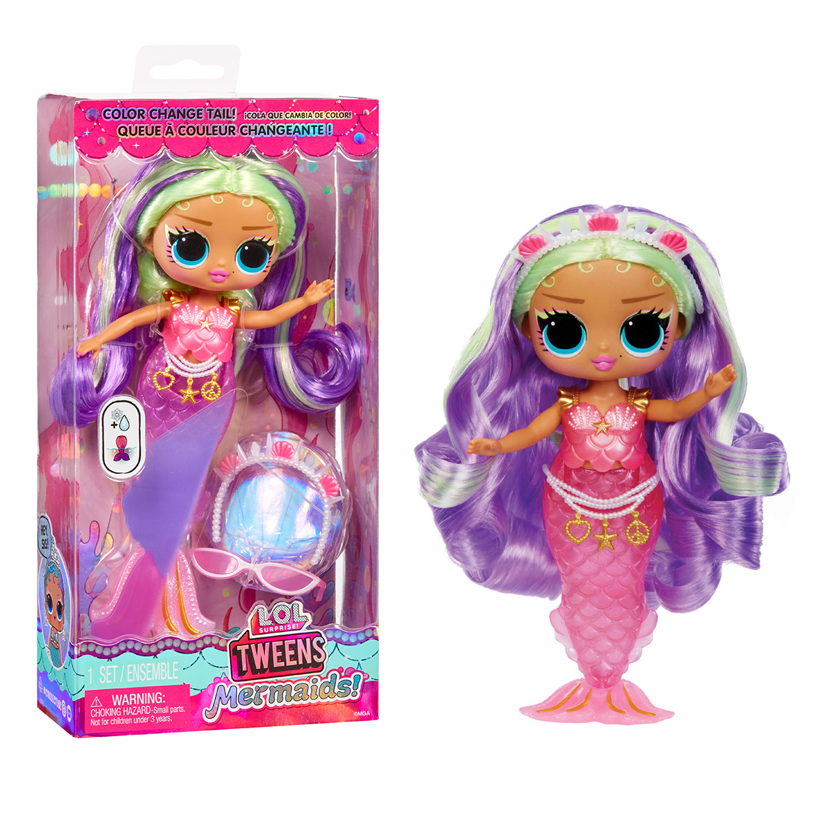Ігровий набір з лялькою «L.O.L Surprise» Tweens Mermaids!– Клео Коув
