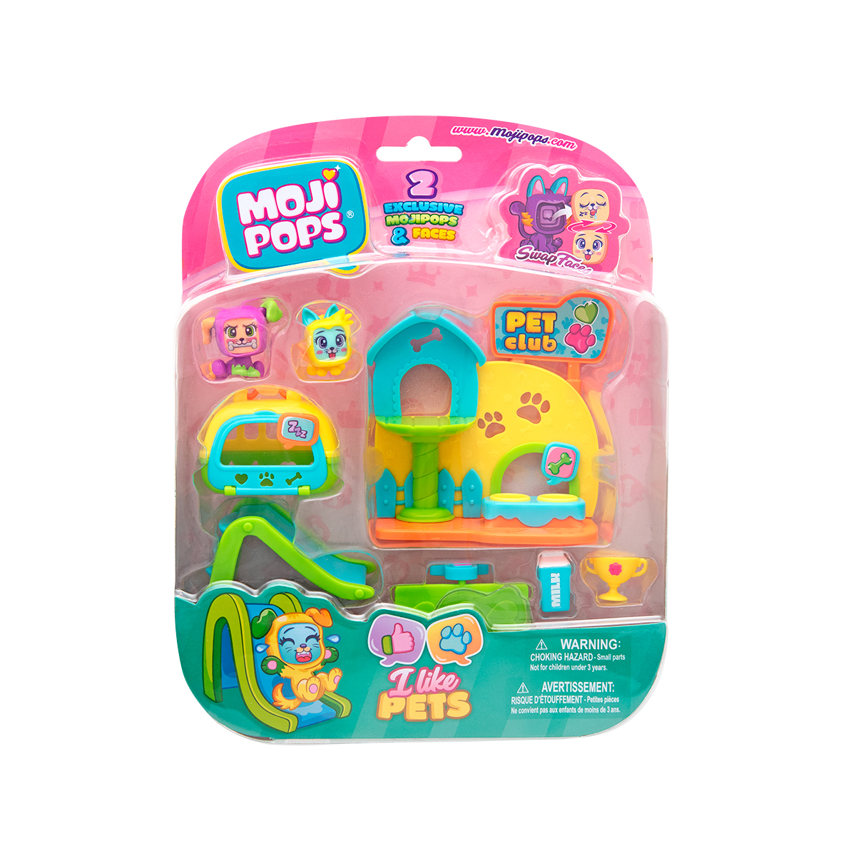 Ігровий набір MOJI POPS S1- Улюбленці на прогулянці (фігурки)