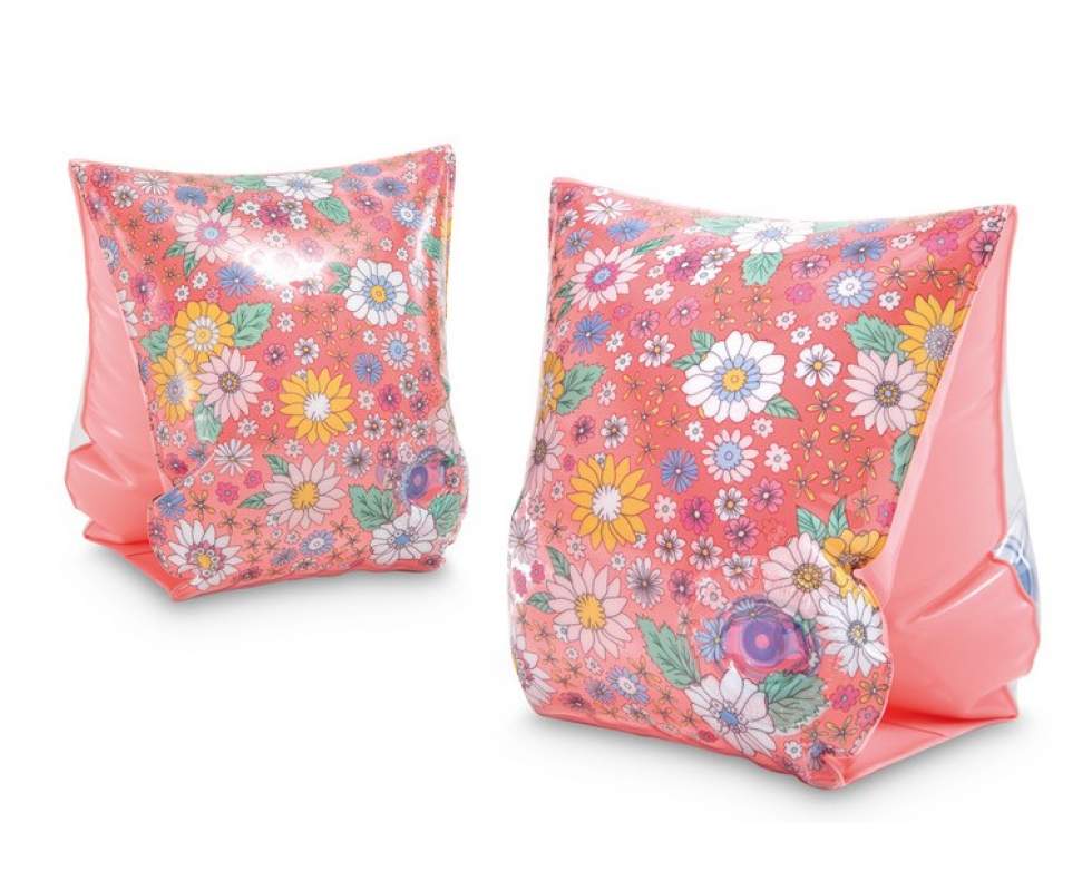 Нарукавники 23×15см, 3-6 років, квіти, в коробці