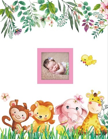 Фотоальбом 10×15×200 Baby girls