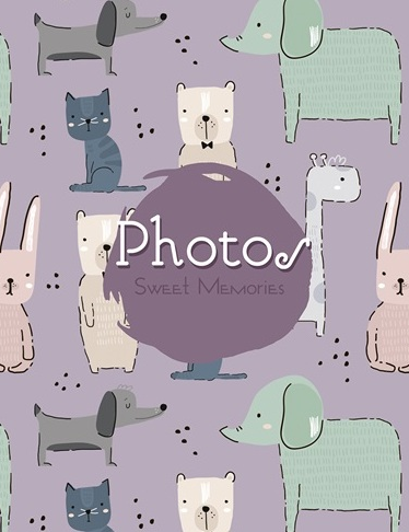 Фотоальбом 10×15×200 Little animals