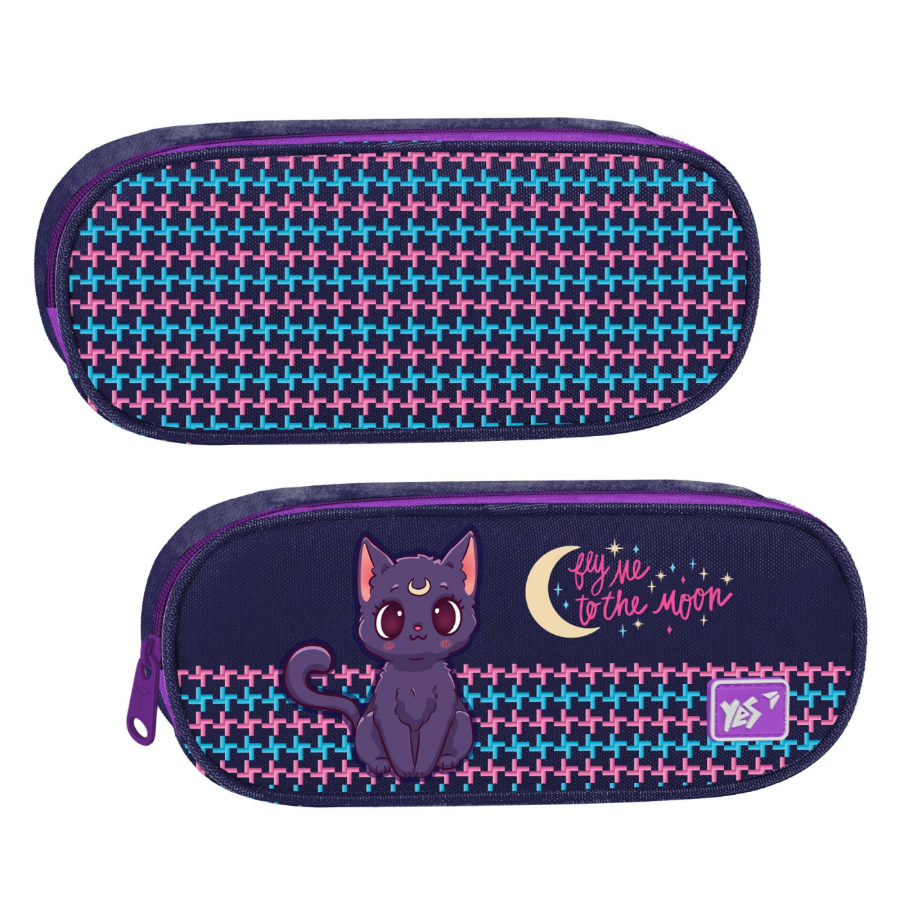 Пенал Cat with the Moon м'який 1 відділення