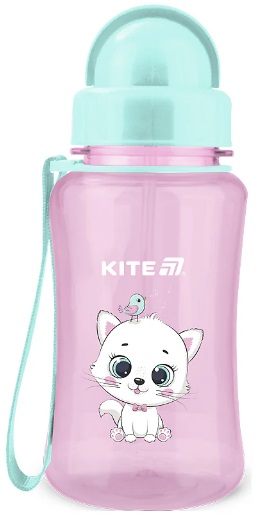 Пляшка для води пластикова 350мл Kitty