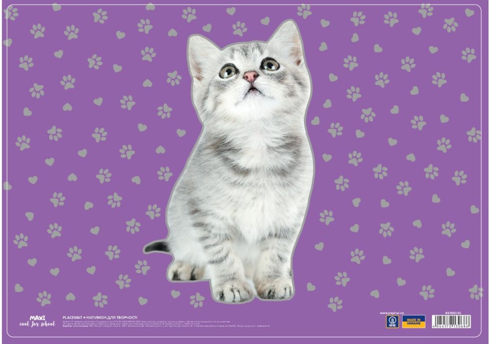 Килимок для дит. для творчості «Maxi» Cat 27×38,5см
